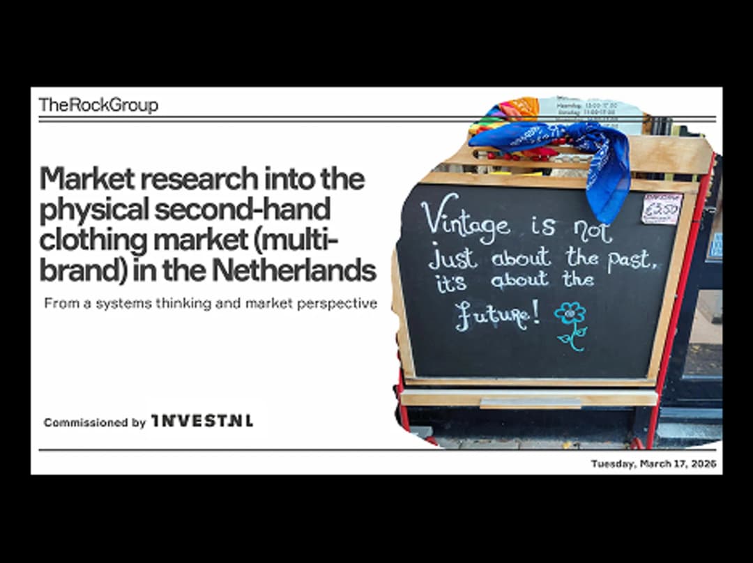 Market research into the physical second-hand clothing market (multi-brand) in the Netherlands