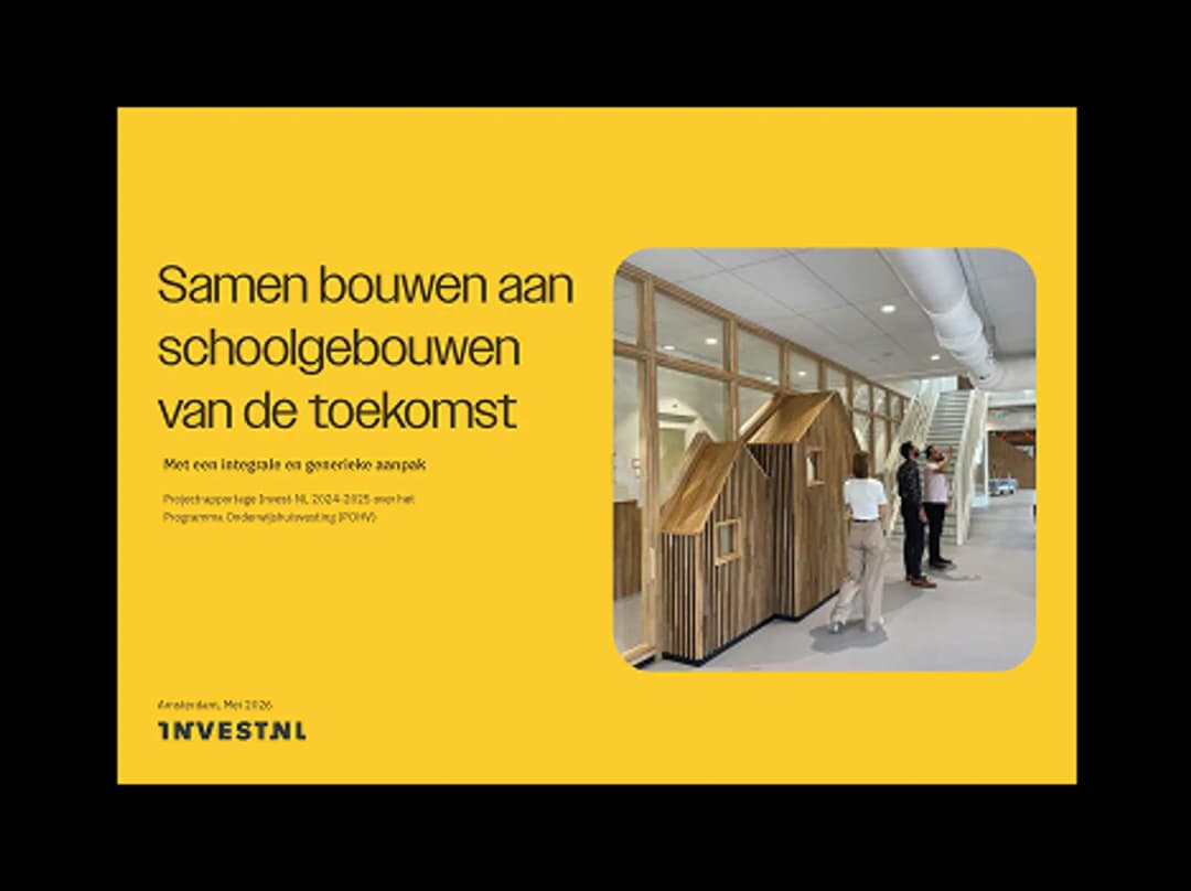 Samen bouwen aan schoolgebouwen van de toekomst