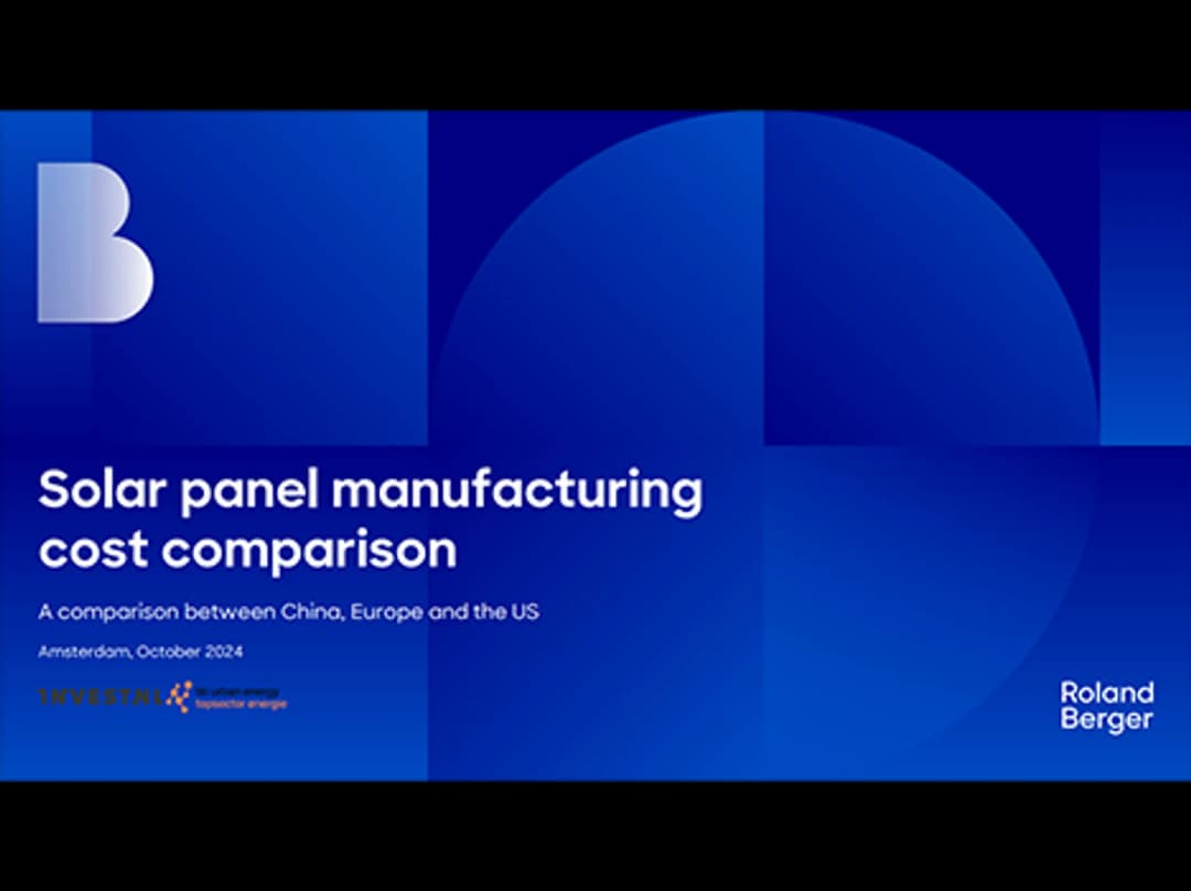 Solar panel manufacturing cost comparison