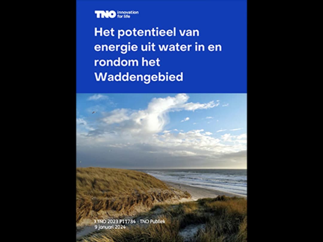 Het potentieel van energie uit water in en rondom het Waddengebied