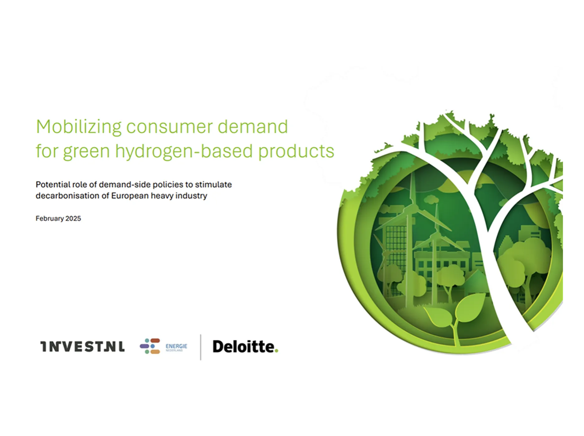 Mobilizing consumer demand for green hydrogen-based products