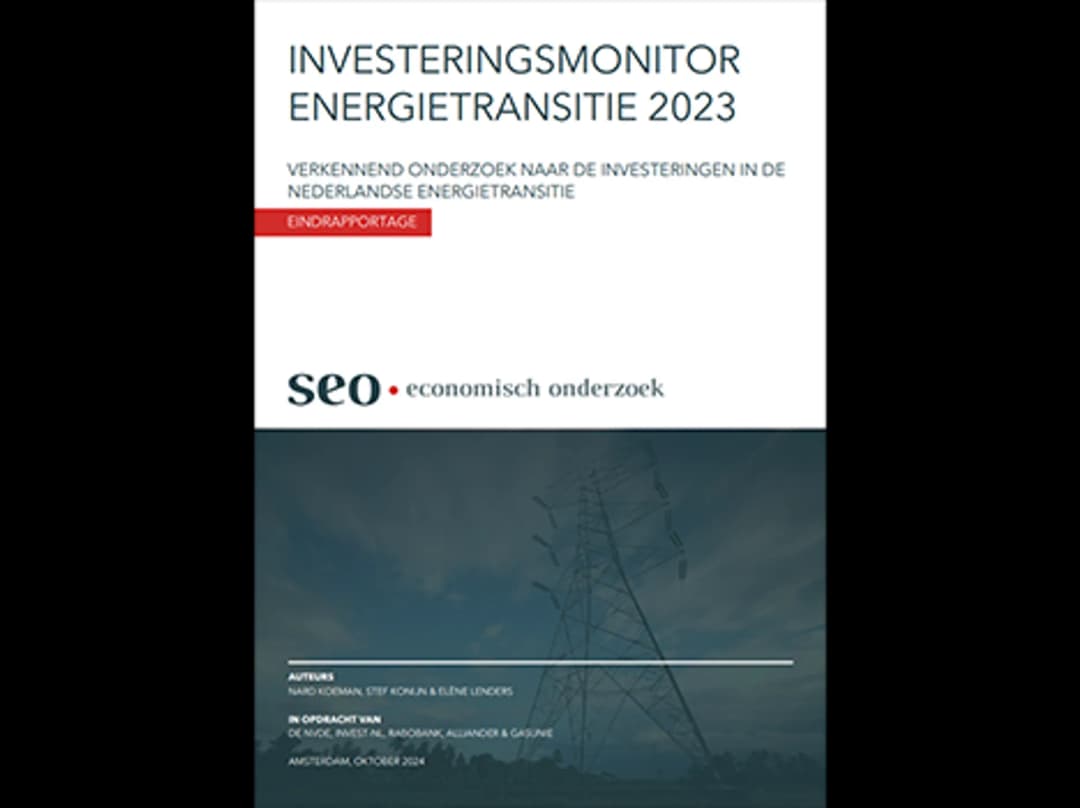 Investeringsmonitor Energietransitie 2023