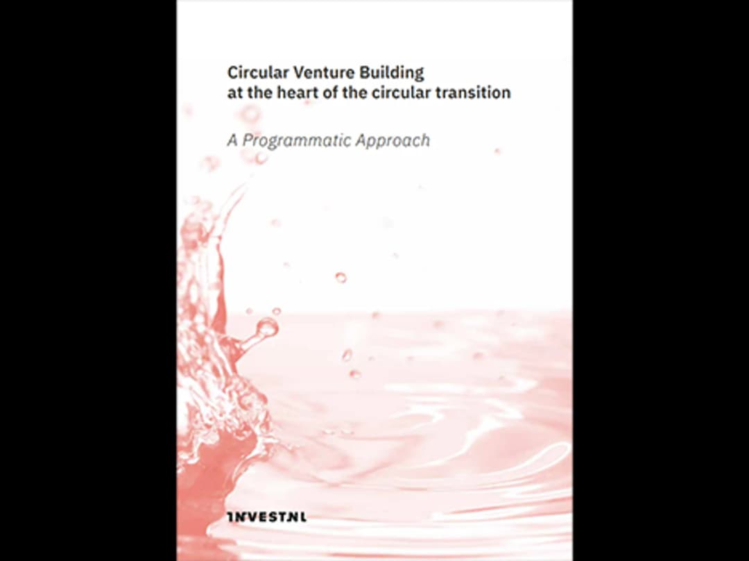 Circular Venture Building in het hart van de circulaire transitie
